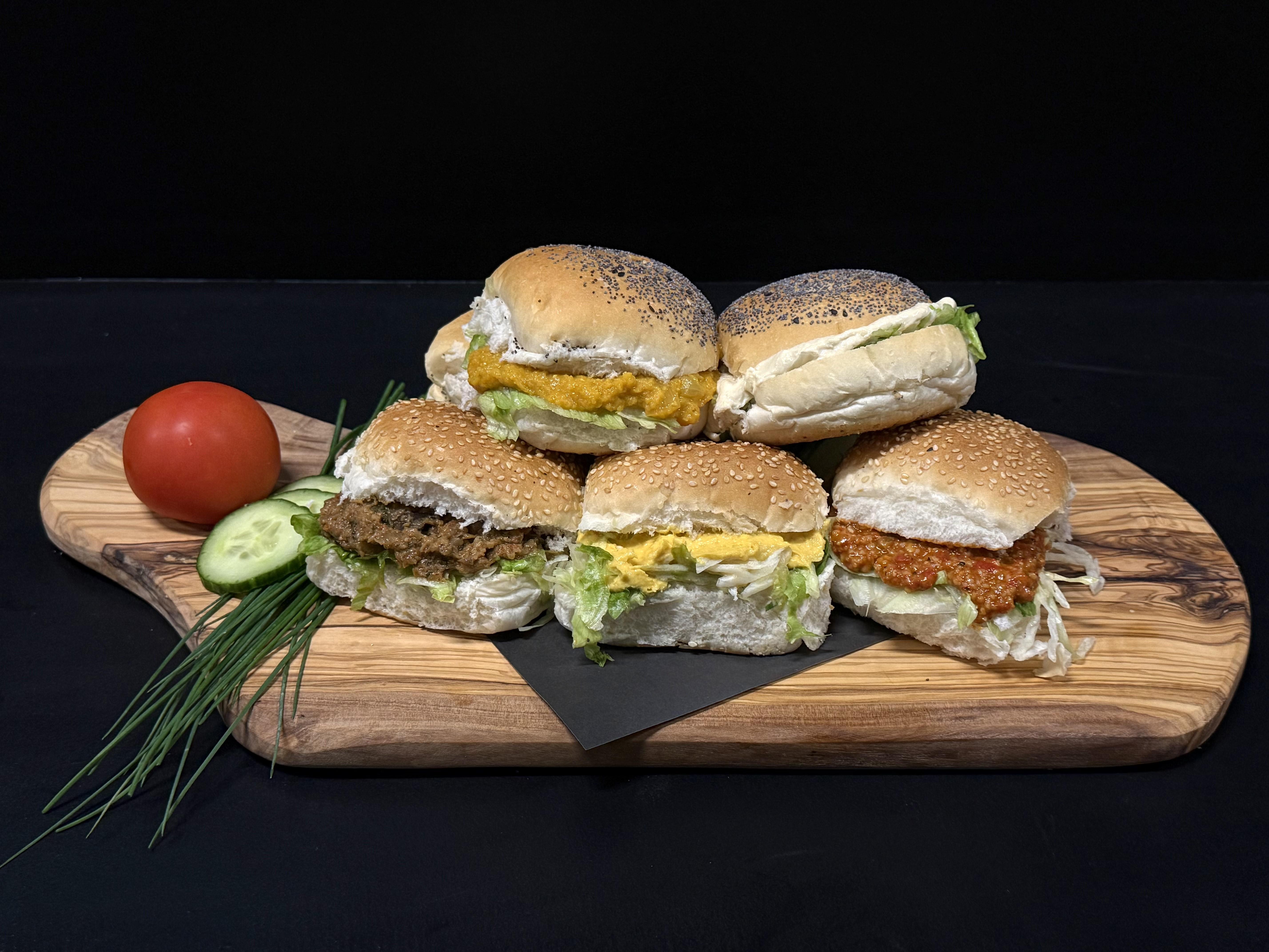 Gedecoreerde zachte lunch VEGAN