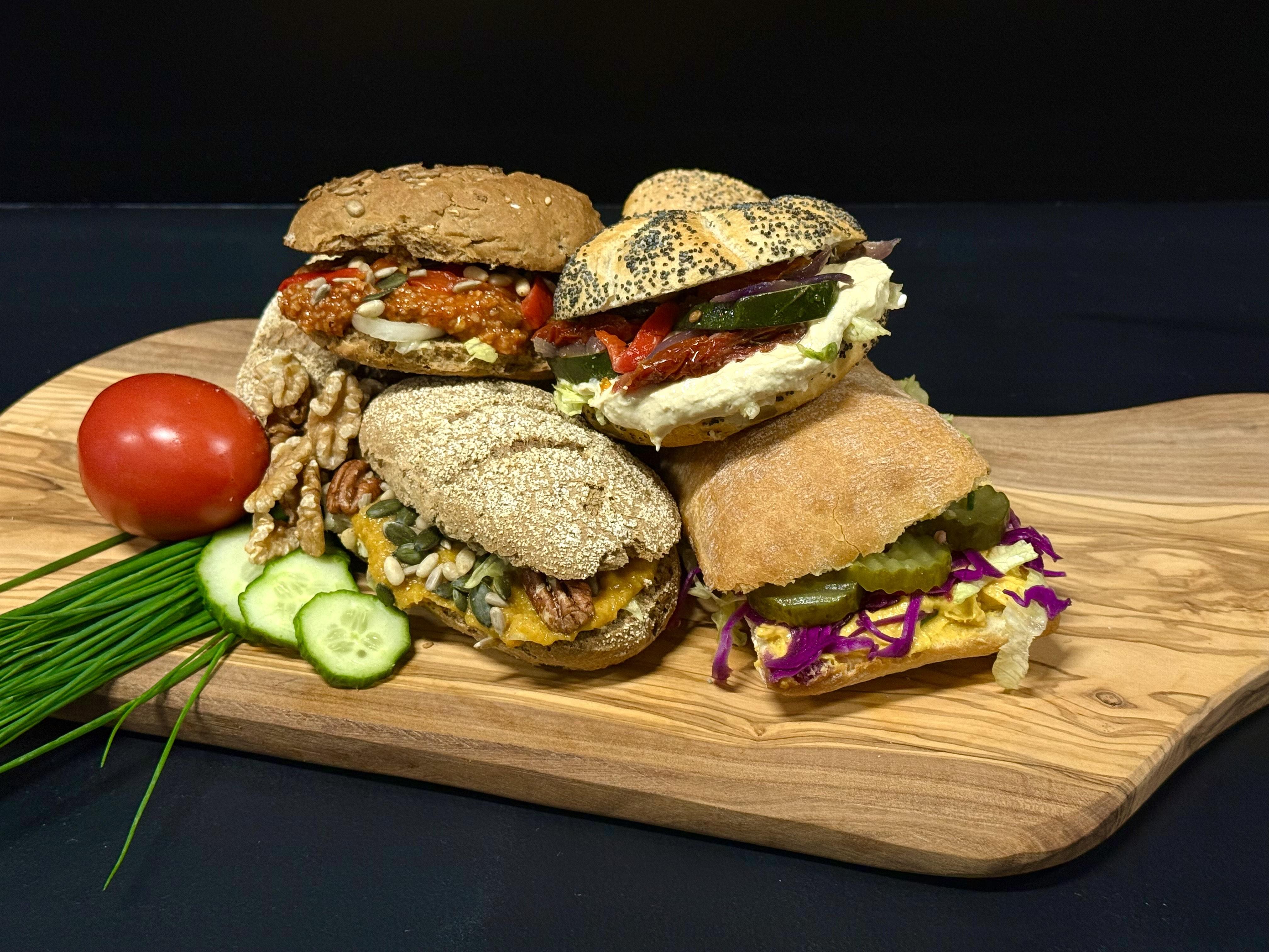 Luxe lunch hard brood VEGAN