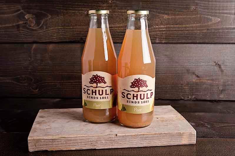 Schulp perensap 0,75 ltr