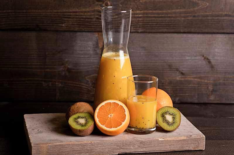 Verse jus/kiwi sap 1,0 ltr